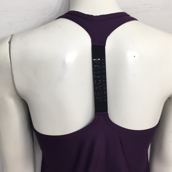 Reaction Kenneth Cole Purple Tank Top Size Small - Picture 1 of 10